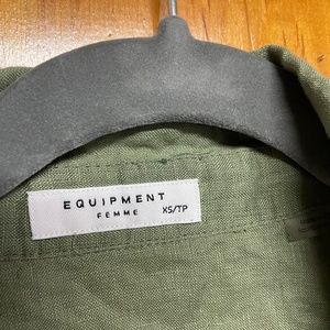 Equipment xs Linen shirt